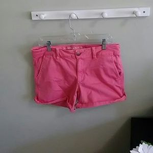 Pink shorts